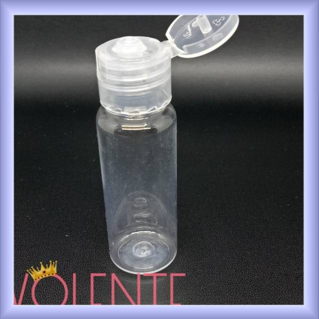 Botol plastik PET fliptop 30ml