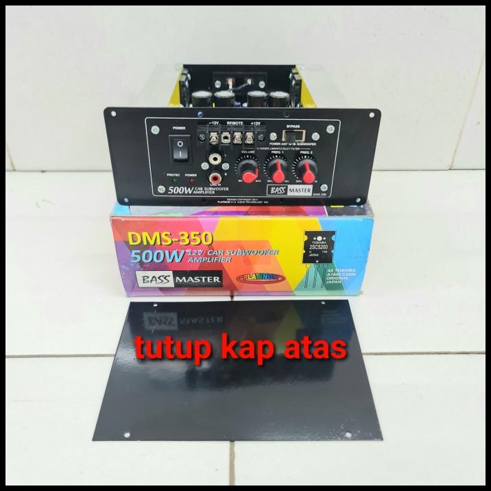 Power Monoblok Subwoofer Dms 350 Super Bass 500 Watt