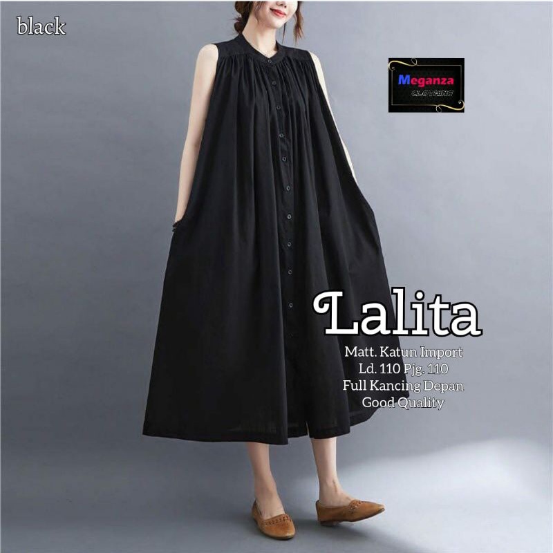 LALITA/LENATA /RAQUMI DRES WANITA TERBARU BY MEGA