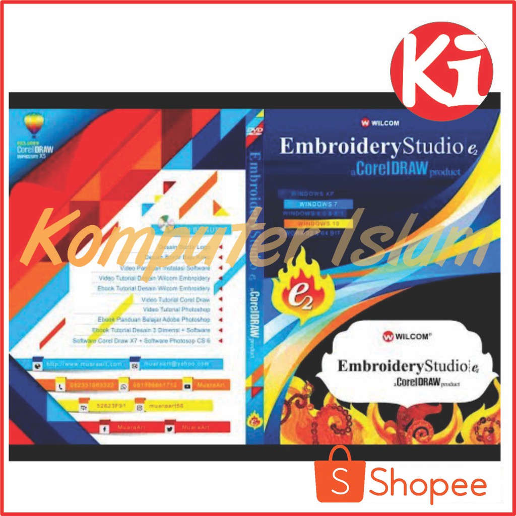 Wilcom Embroidery Studio E2 BONUS E3