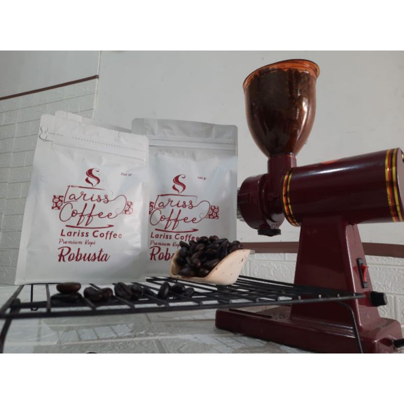 

Lariss Coffee Premium Robusta 500 gr Kopi Bubuk Robusta Premium Pontianak 500 gr