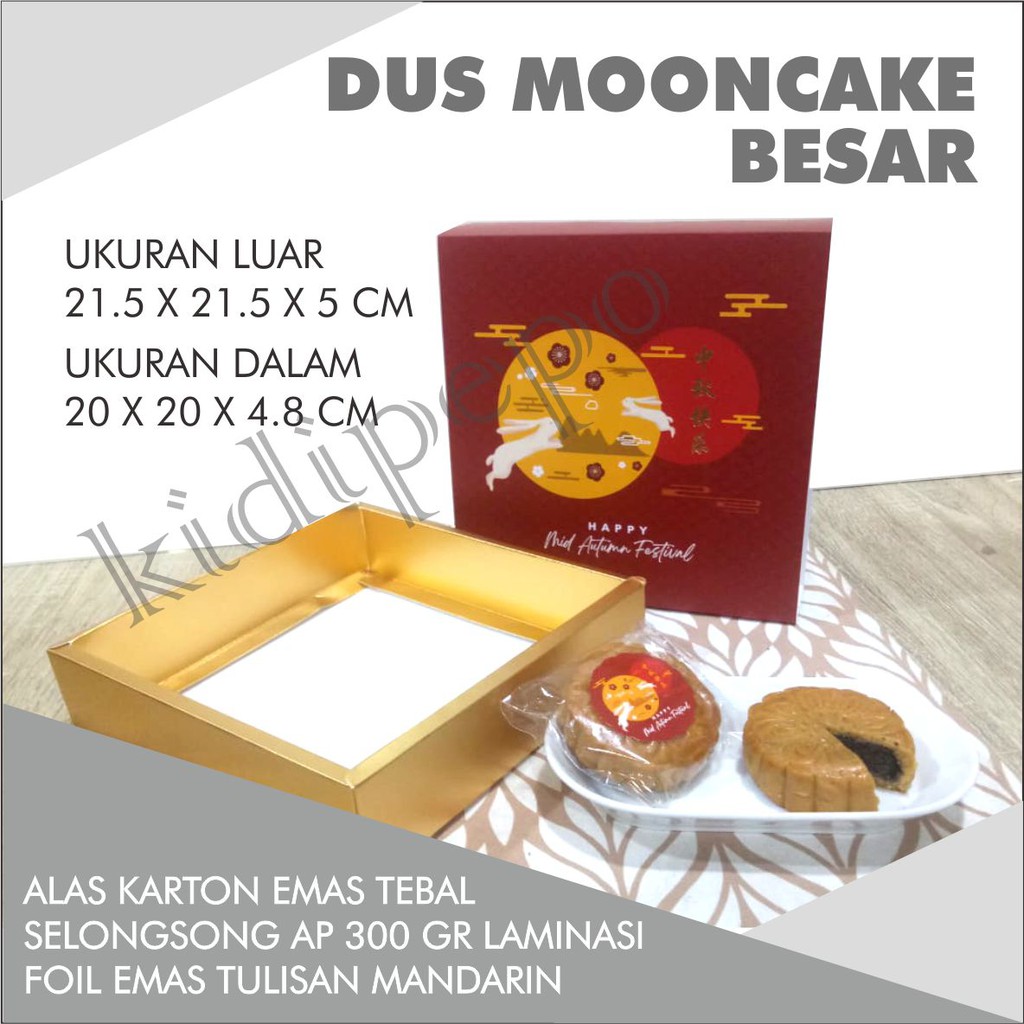 

DUS KEMASAN MOONCAKE BESAR