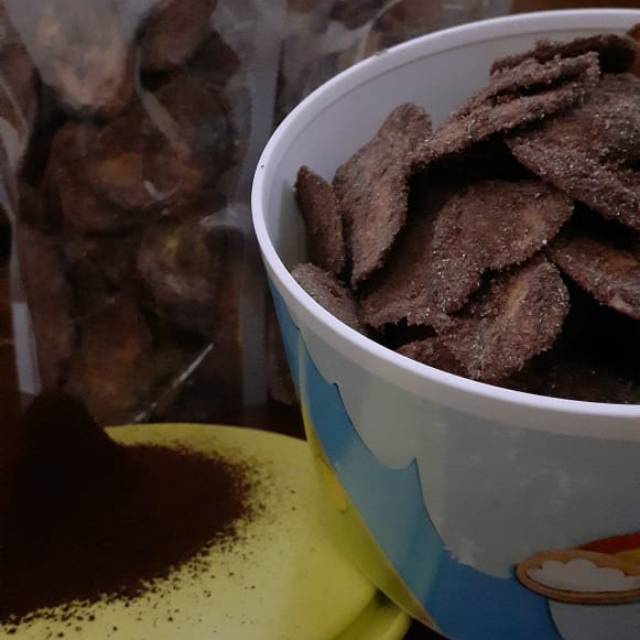

Kripik pisang coklat Cho Ban's