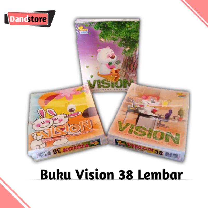 

Buku vision 38 Lembar