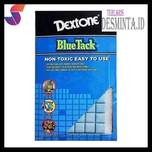 

Tyegtrs- Dextone Bluetack Blue Tack Lem Atk Lem Dextone Lem Pengganti Pin Paku R676Ydt8-