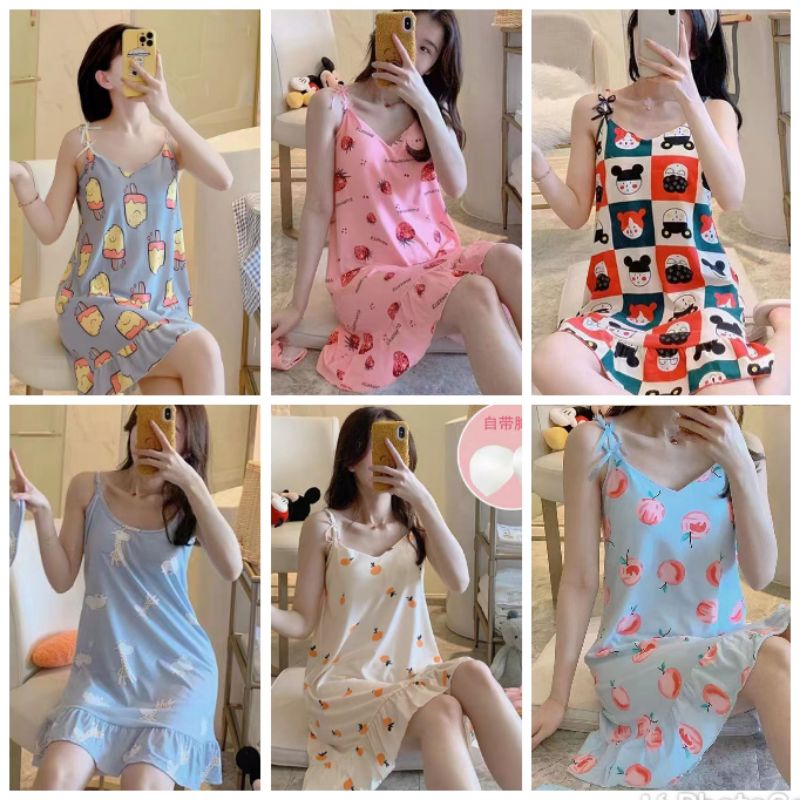 Daster Cup Tanktop Import Motif Terbaru DC3