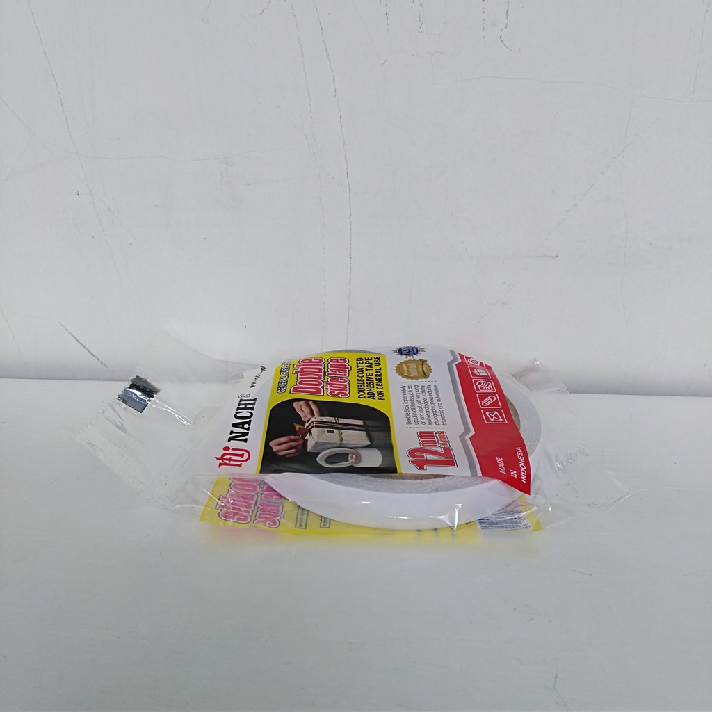 

Isolasi Dobel Tape Nachi 12mm 10yards
