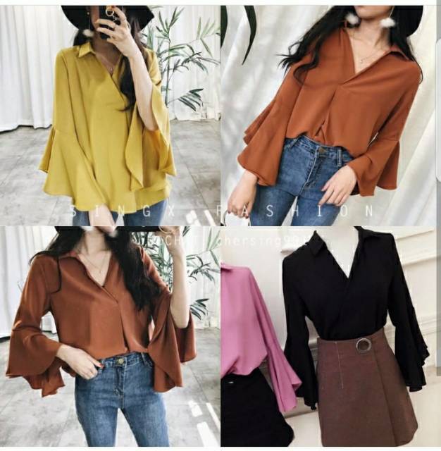 PROMO BLOUSE WANITA SERBA 10.000/ATASAN KAOS /TIDAK BISA PILIH YA