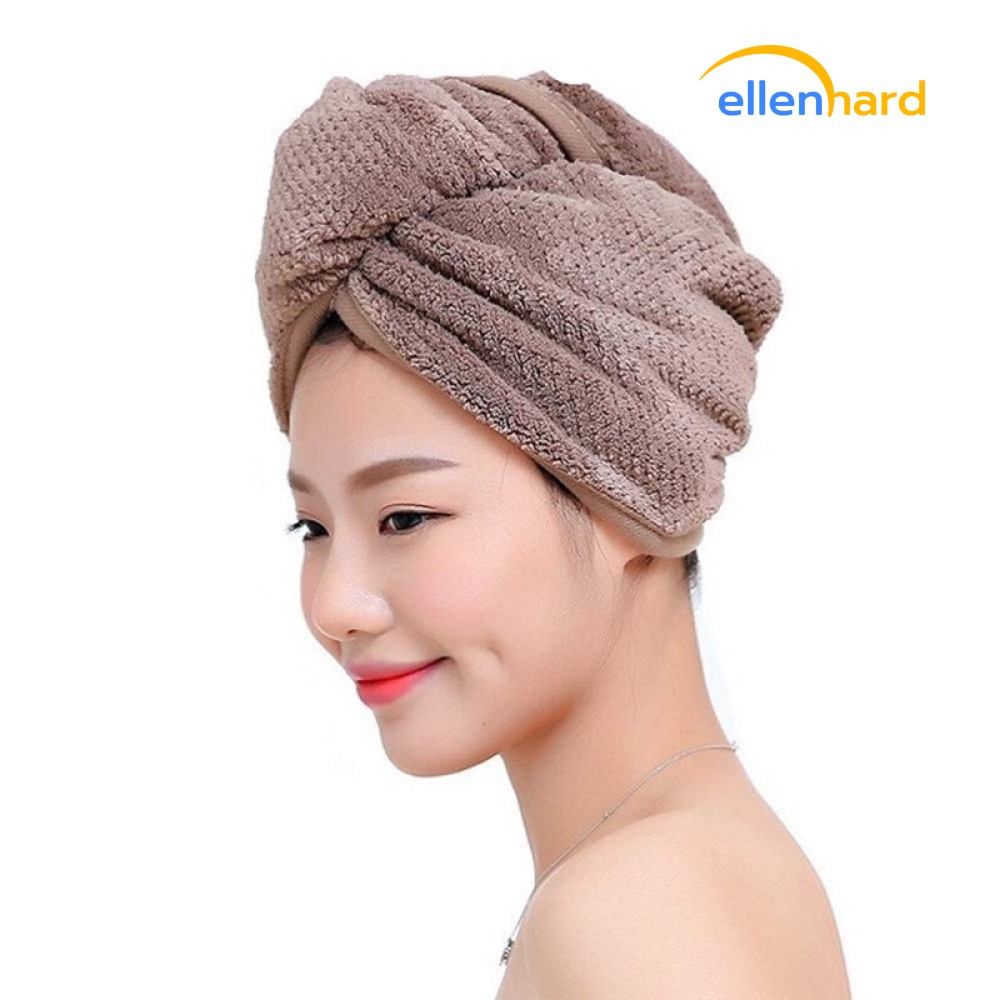 Handuk Pengering Rambut Cepat Kering Handuk Rambut Kepala Keramas Hair Wrap Quick Drying Towel