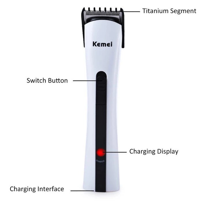 Alat Cukur Elektrik Kemei KM-2516 Hair Trimmer Shaver Portable