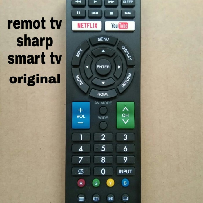 Remote Tv - Remote Tv Sharp Smart Tv Original