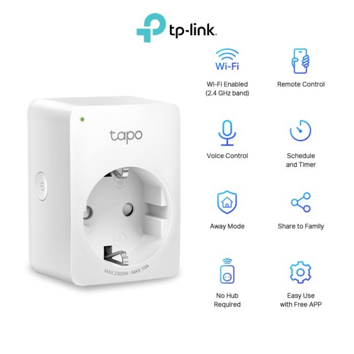 TP LINK Tapo P100 Mini Smart Wi-Fi Socket