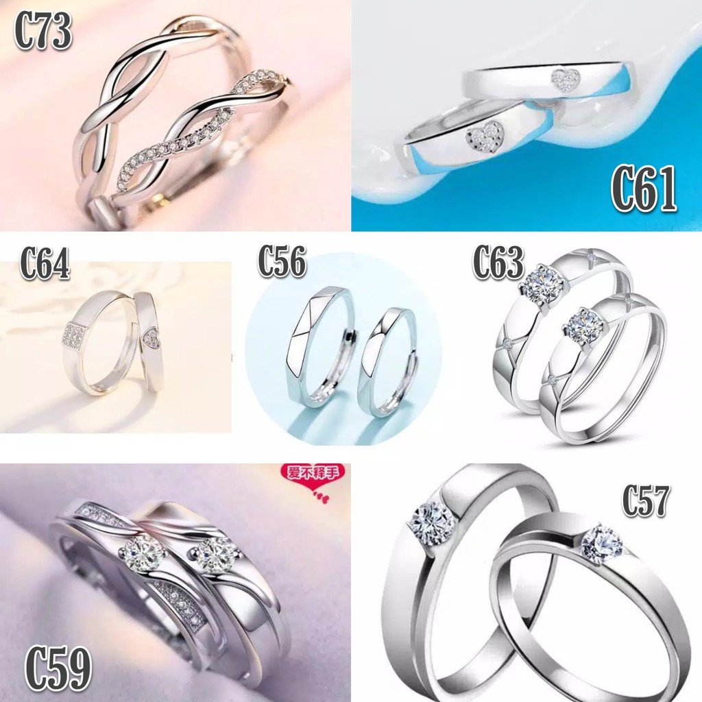 CINCIN TUNANGAN. CINCIN NIKAH . CINCIN SEPASANG. CINCIN PRIA. CINCIN | Shopee Indonesia