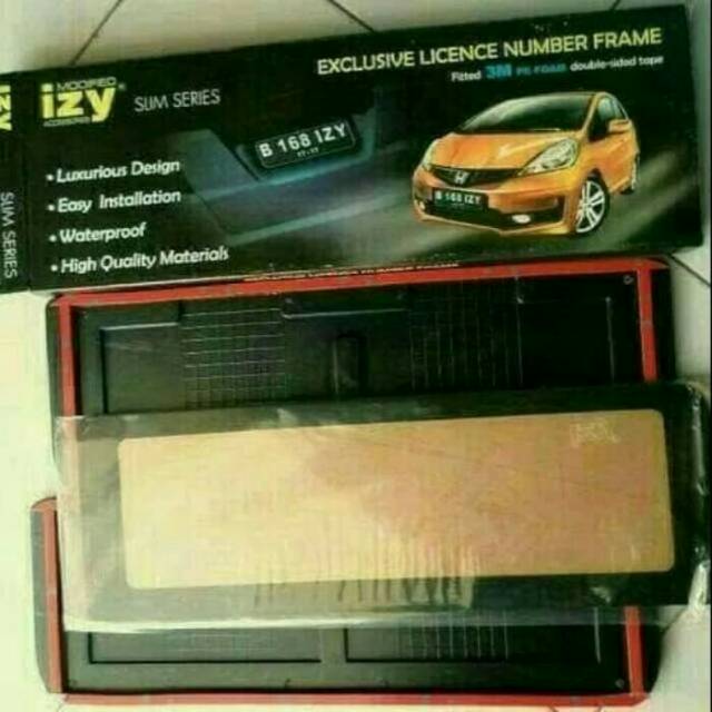 Tempat Plat Nomor Mobil Cover plat nomor mobil