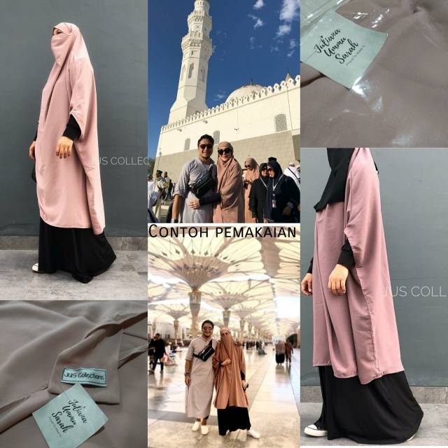 French Khimar Basic Sleeveless by Juliana Ummu Sarah