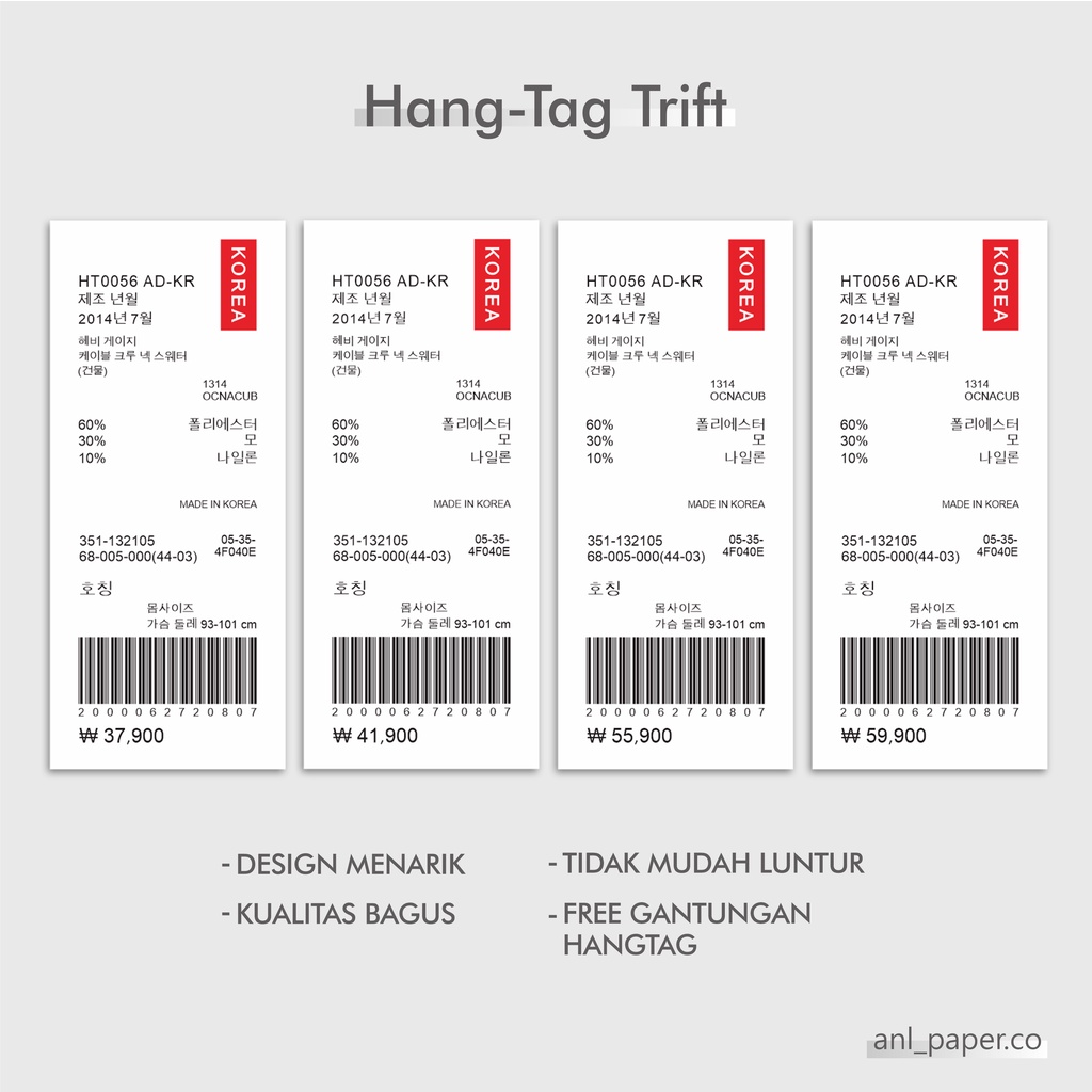 

Hang Tag Desain Price Tag Label Baju Hangtag Toko Hangtag Logo Stiker Merek Label Lebel Olshop Jualan Bisnis Fashion Tali Hantag Usaha Toko Murah Kore