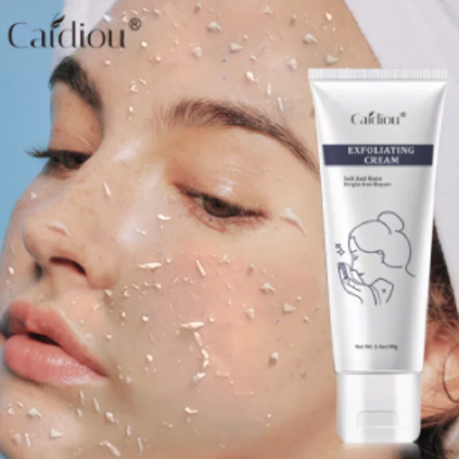 Perawatan Kulit Wajah Exfoliating Cream Whitening Caidiou Exfoliating