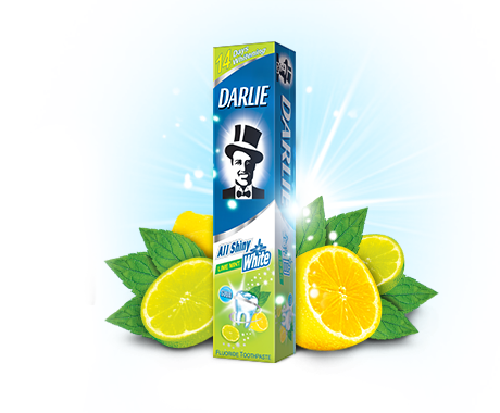 Darlie Toothpaste All Shiny White Lime 140g