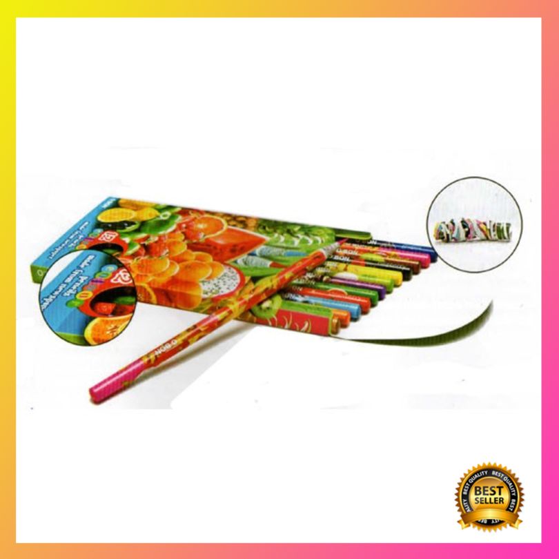 

Diskon OBON Wildlife Series Pensil Warna isi 12pcs