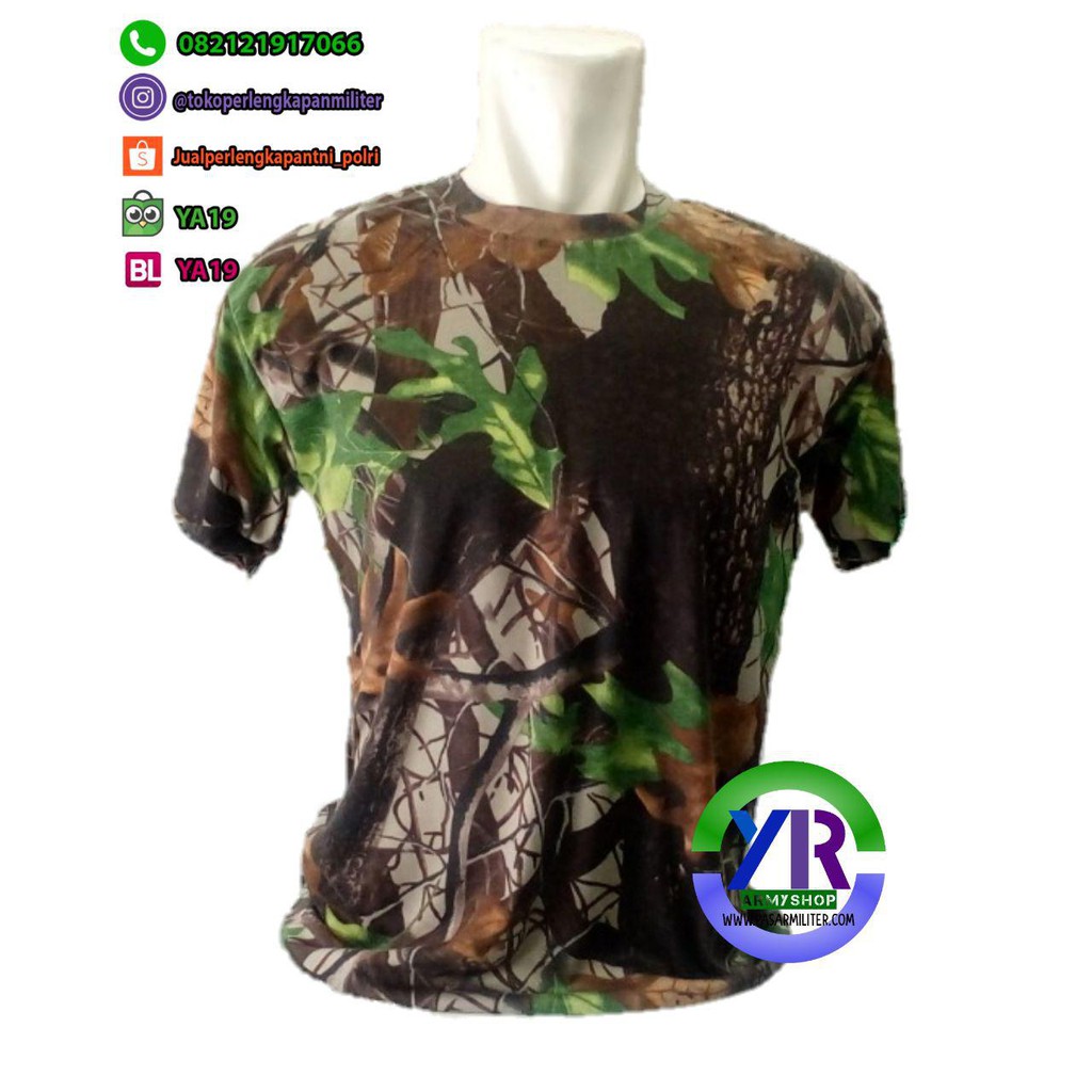 kaos loreng perbakin / camo