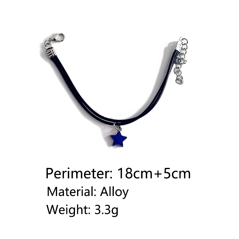 Versi Korea dari perhiasan gelang bintang pria dan wanita kustomisasi gelang pasangan-Won