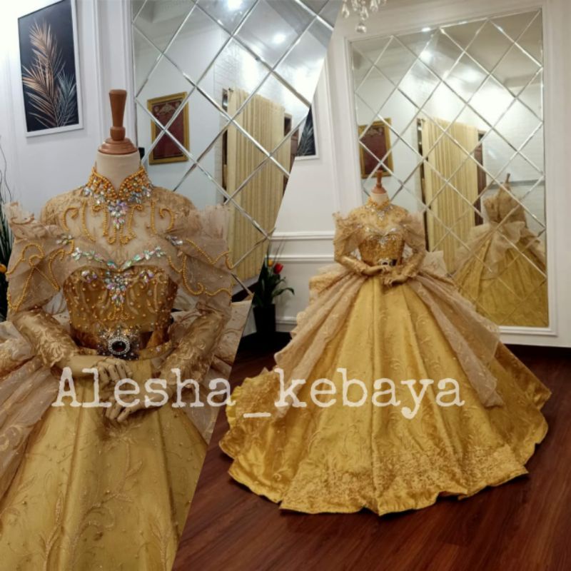 Gaun pengantin barbie/gaun pengantin