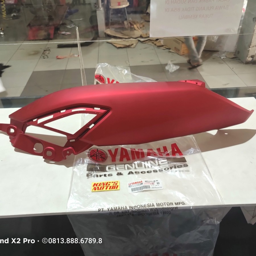 COVER BODY ALL NEW NMAX, N MAX MERAH DOFF KIRI (B6H-P5)