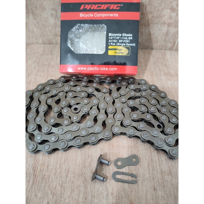 rantai sepeda bmx mini 1 speed  pacific