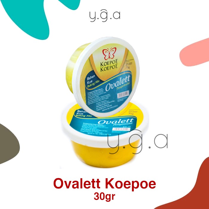 

Ovalett Koepoe 30gr / Ovalet Pengemulsi Kupu / Cake Emulsifier / Ovalette