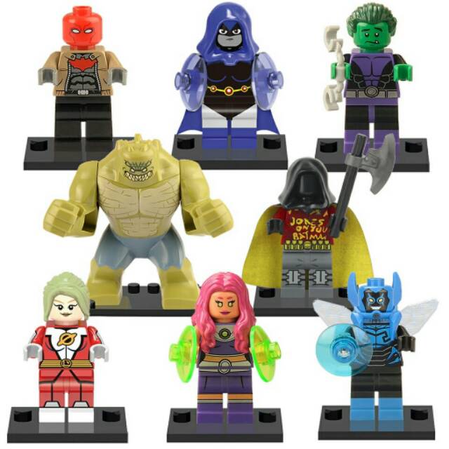 Lego minifigure xinh super heroes dc comics