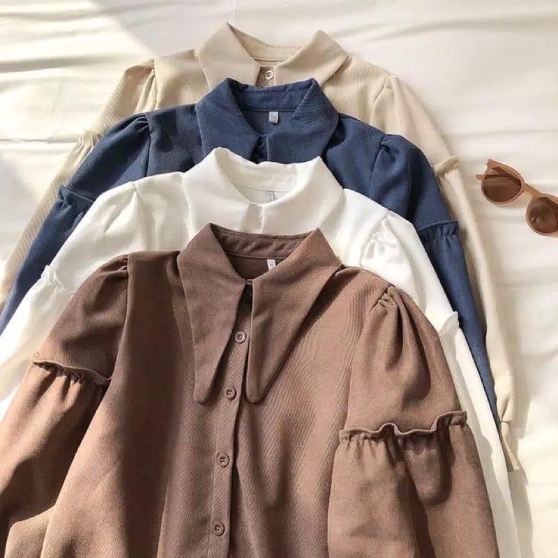 1KG MUAT 5PCS | KALENA BASIC TOP SHIRT HITS OOTD SELEBGRAM FASHION WANITA GROSIR MURAH MASA KINI