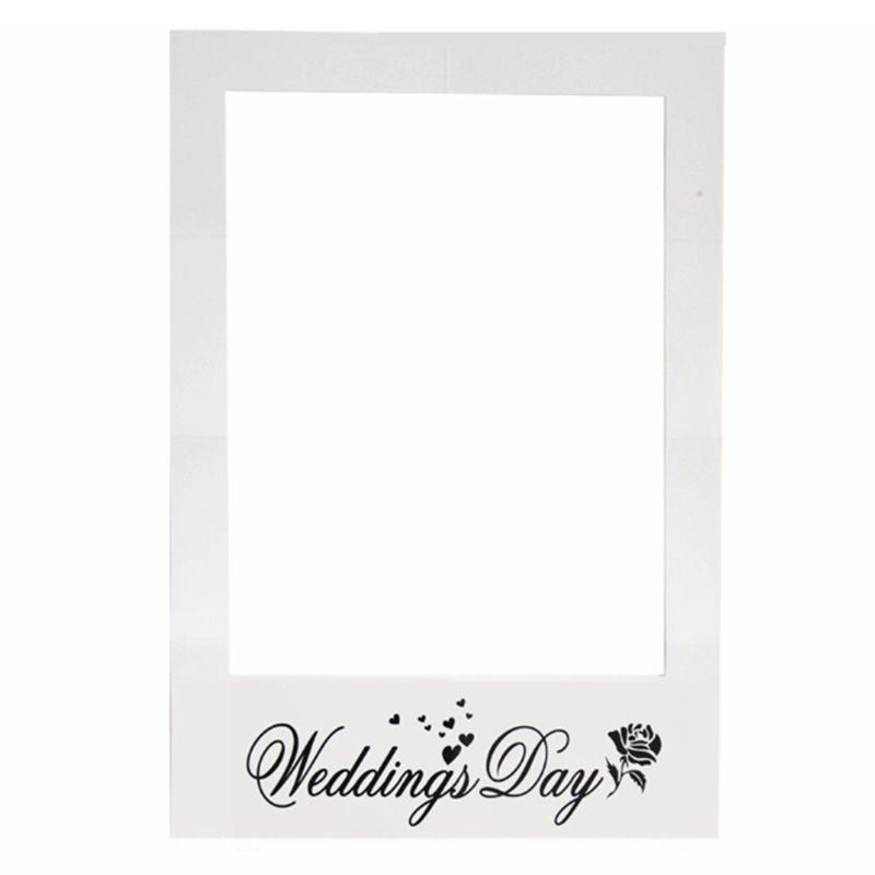 Bingkai Foto Desain Romantis Untuk Foto Pernikahan Shopee Indonesia