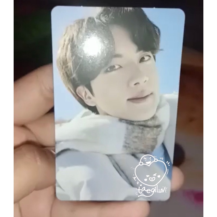 Photocard Winter package21 Seokjin