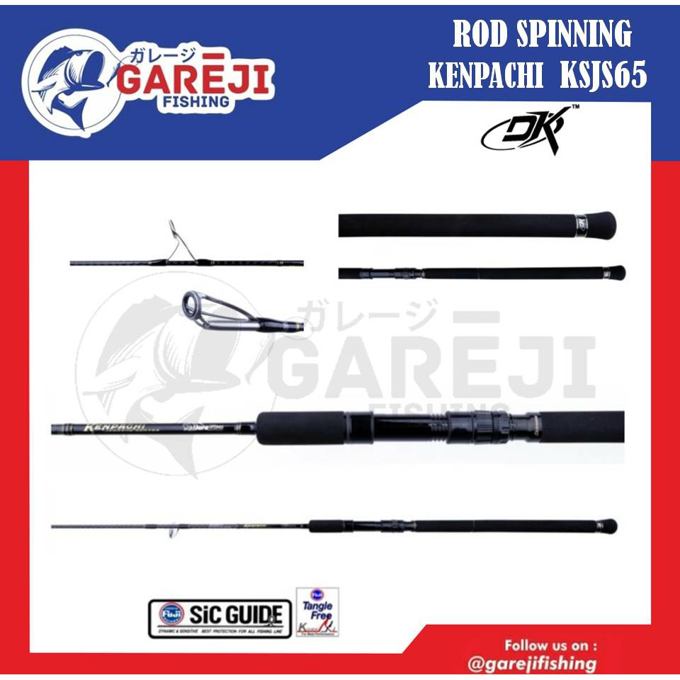 Rod Joran DURAKING JIGGING KENPACHI SPINNING KSJS 6'5"