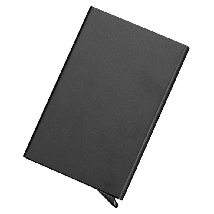 Dompet Kartu Slim Slider Aluminium - Black