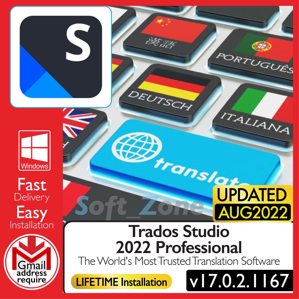 

Trds Std 2022 Prfssnl 17.0.2.1167 - Th Wrld's Mst Trstd Trnsltn Sftwr [WIN x64] - Dgtl Dwnld