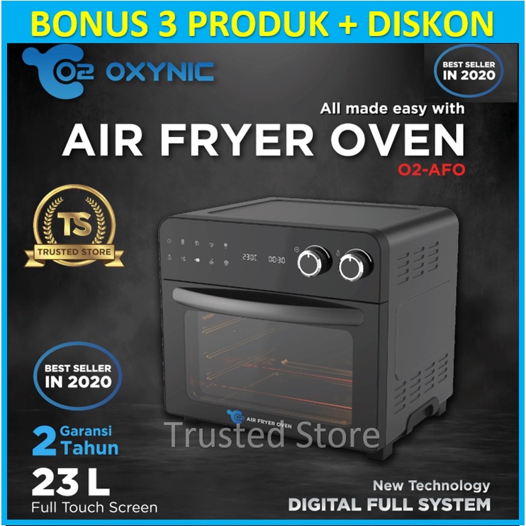 Oxynic Oven Listrik Air Fryer 23 Liter O2-AFO Airfryer Oven Oxynic