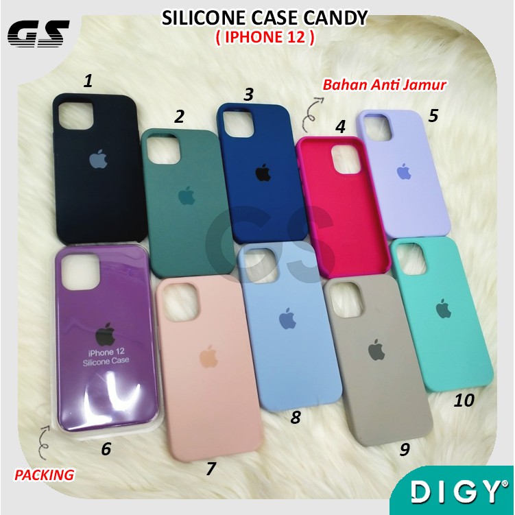 Premium Silicon Candy Soft Case Color Iphone 6 6 PLUS  7 8 7 8 PLUS X XS  XR XS MAX casing polos