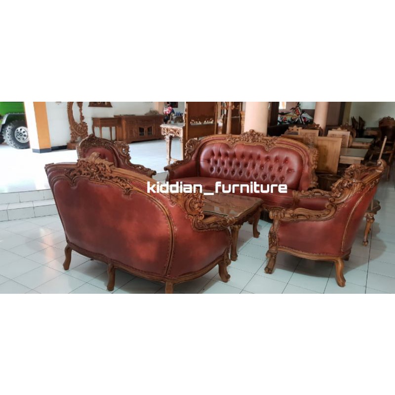 sofa Virginia 3211 meja+kenep