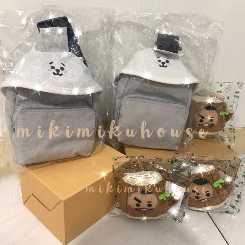 BT21 MINI SLINGBAG OFFICIAL MERCH MERCHANDISE TAS BACKPACK WAIST PINGGANG ANAK SLING BTS