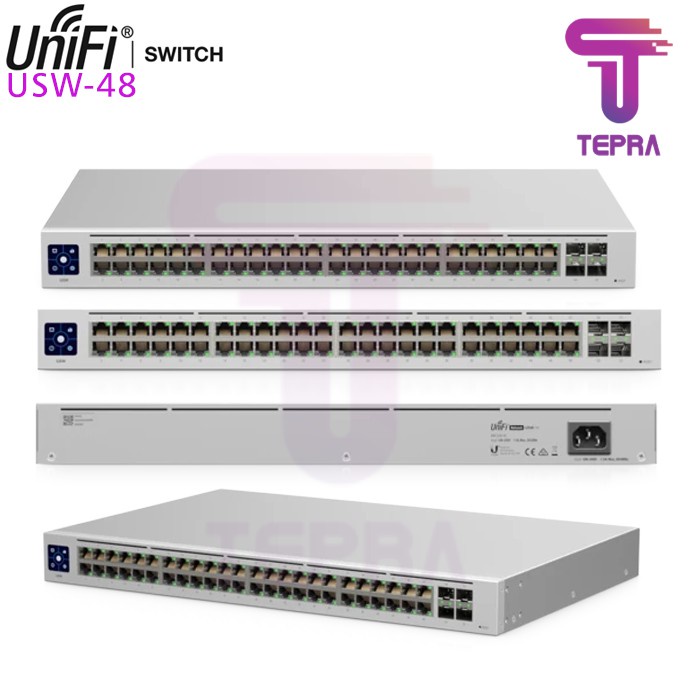 Ubiquiti USW-48 Unifi Switch 48Port Gigabit |48 Port Gigabit with SFP