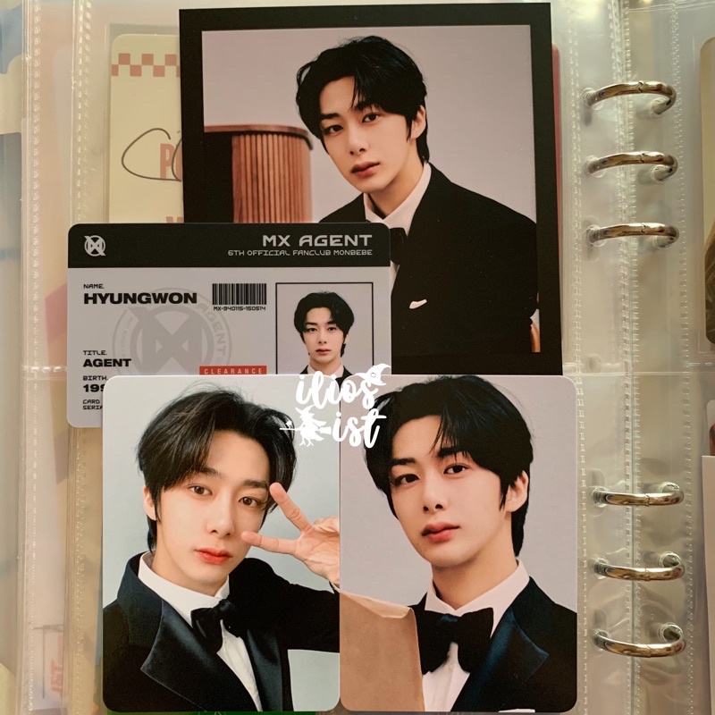 monsta x 6th gen monbebe kit hyungwon