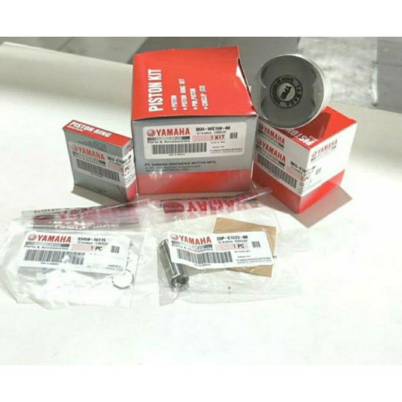 SEHER PISTON KIT NEW NMAX 2020 NEW AEROX CONNECTED ASLI ORI YAMAHA B6H WE160 00
