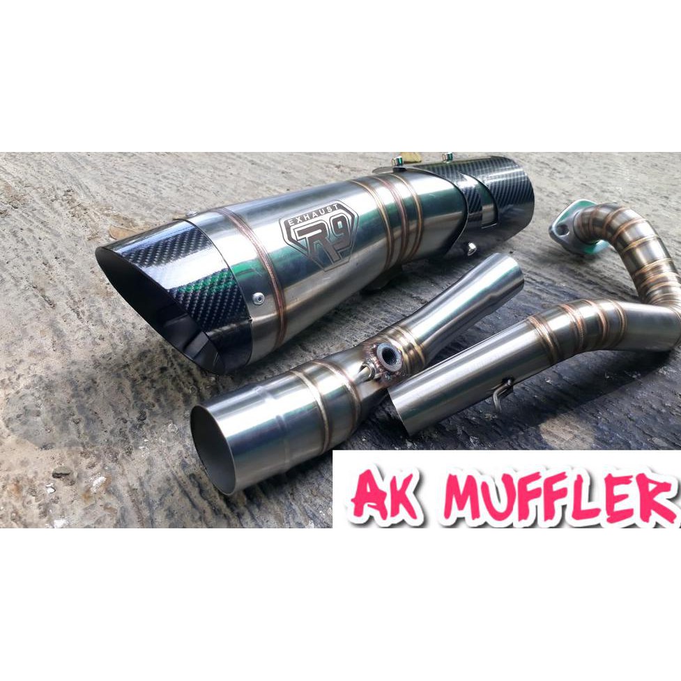 Jual Knalpot R9 Honda Forza 250 -Knalpot Forza 250 - Honda Forza 250 - Knalpot R9 Forza250 Diskon