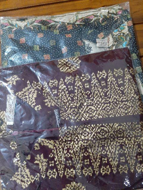 Atasan Batik Dolby Dolbi Dobby Doby Tenun Sutra Tulis Halus Katun Atbm Baron ,sarombit Atasan