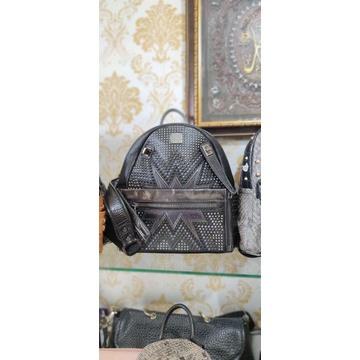 ransel kulit mcm preloved