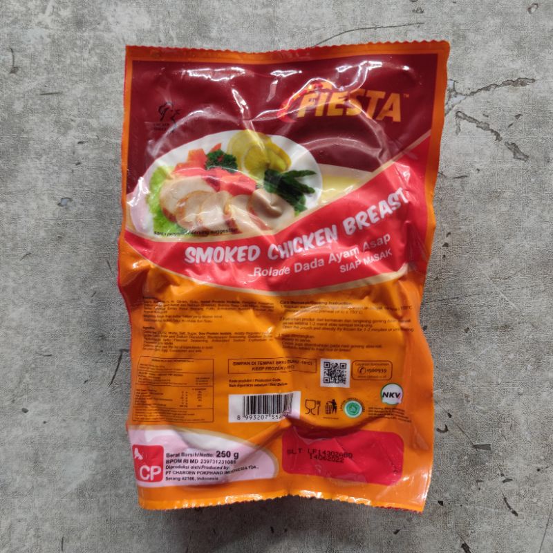 

FIESTA SMOKED CHICKEN BREAST 10s 250gr