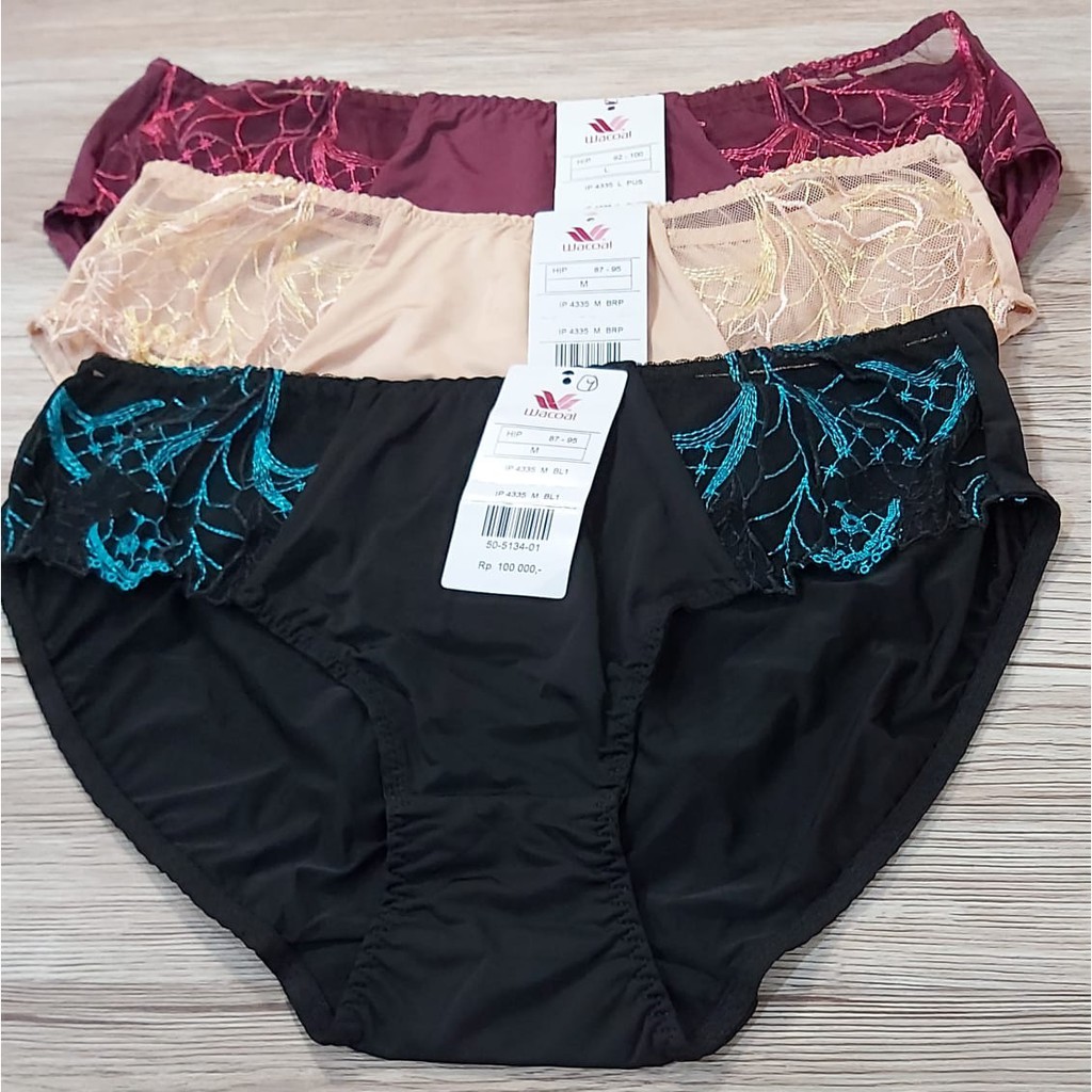 Wacoal Midi Panty Vogue Collection IP 4335 / Celana Dalam Wanita