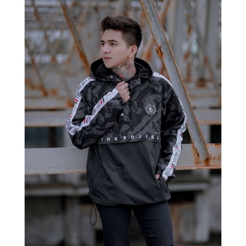 Casual jaket/CJ/salviohexia/cogoule wolv mothbless genious jaket pria Parka jaket outdoor thebojiel