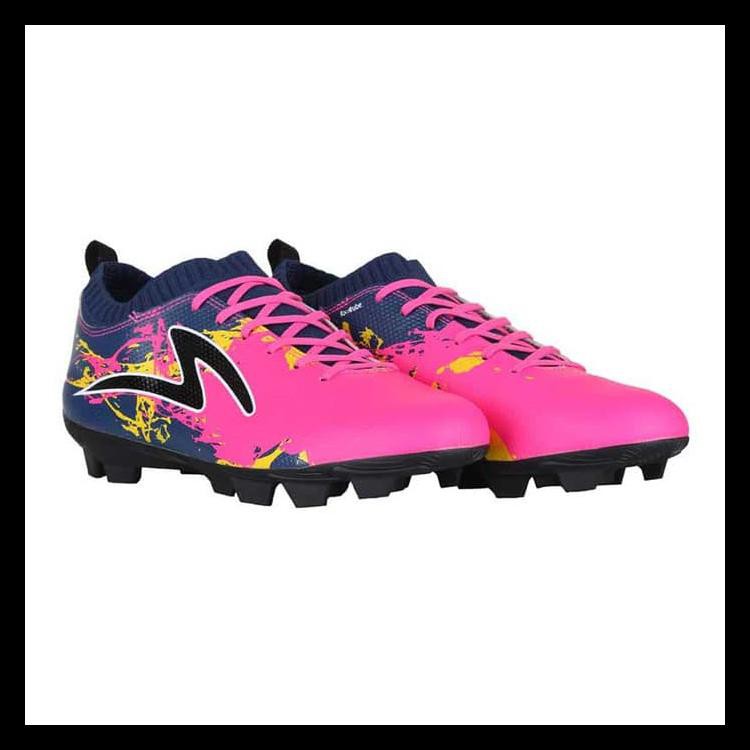 PRODUK BAIK SPECS FOOTBALL CYANIDE TNT 19 FG - SCANDINAVIAN/GALAXY BLUE/BLACK - FUCHSIA, 37 PALING